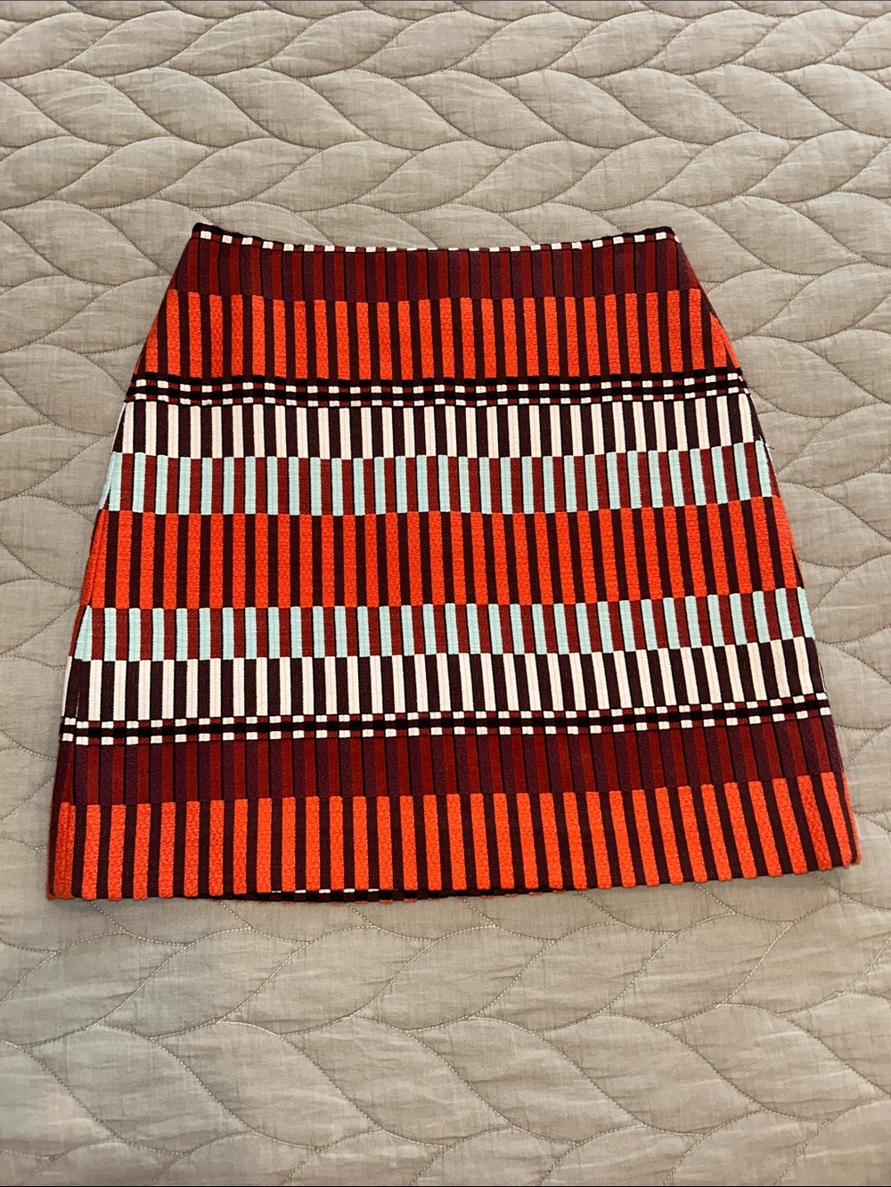 New with Tags Ann Taylor Cotton, Polyester Patterned Skirt